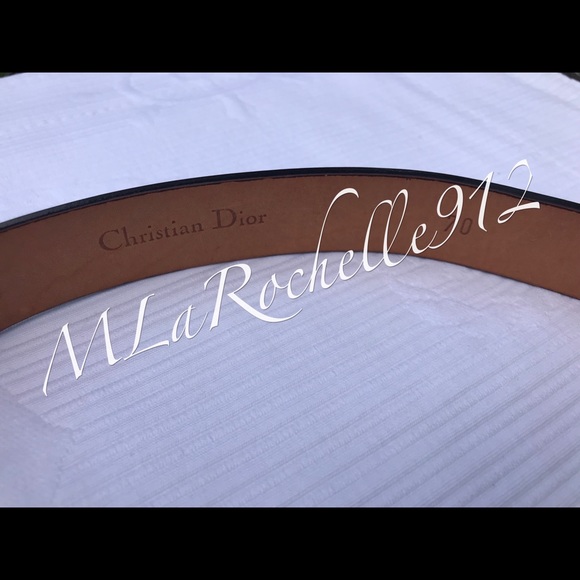 CHRISTiAN DIOR belt RARE!! main image 4
